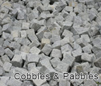 granite cobbles pebbles