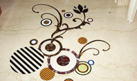 Marble Inlay Tabletops